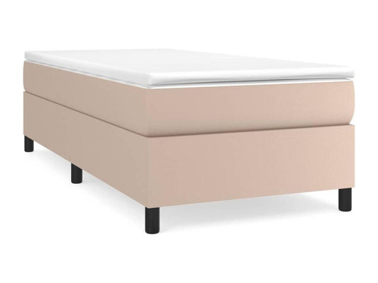 Laviecasa bed base Cappuccino 90x190 cm Leatherette DTQP09746