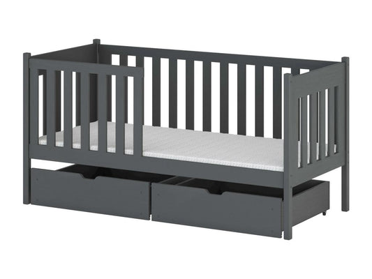 Laviecasa children's bed KSB003 80x200 cm Graphite TFSJ12625