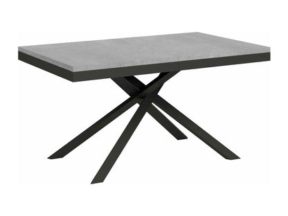 Karida Evolution extendable table 90x160/264 cm, concrete grey, anthracite frame GPXX60073