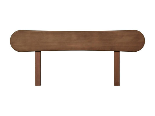 144cm solid walnut wood headboard, Meublori
