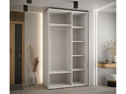 Meublori 12 Sliding Door Wardrobe 235.2/130/60 2 Doors