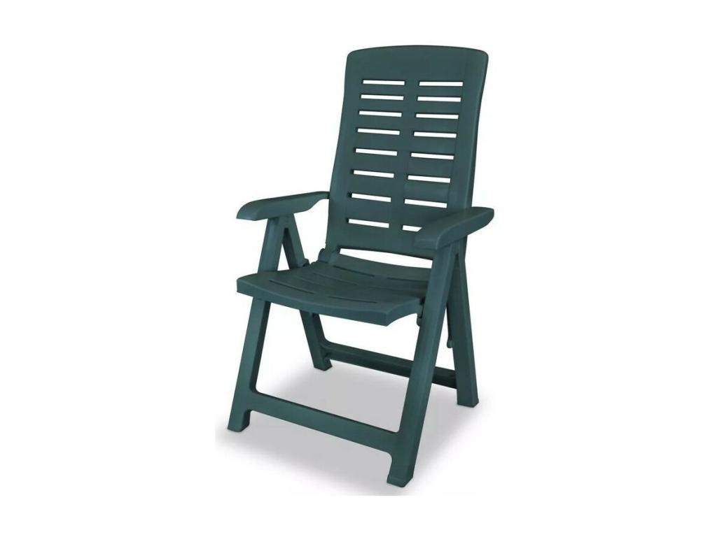 Laviecasa Green Plastic Folding Garden Chair - Set of 4 ENSZ24778