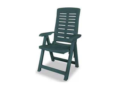 Laviecasa Green Plastic Folding Garden Chair - Set of 4 ENSZ24778