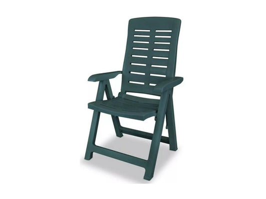 Laviecasa Green Plastic Folding Garden Chair - Set of 4 ENSZ24778