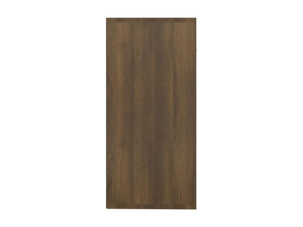 Brown Oak Buffet 88x30x65 cm Engineered Wood AXTB47524
