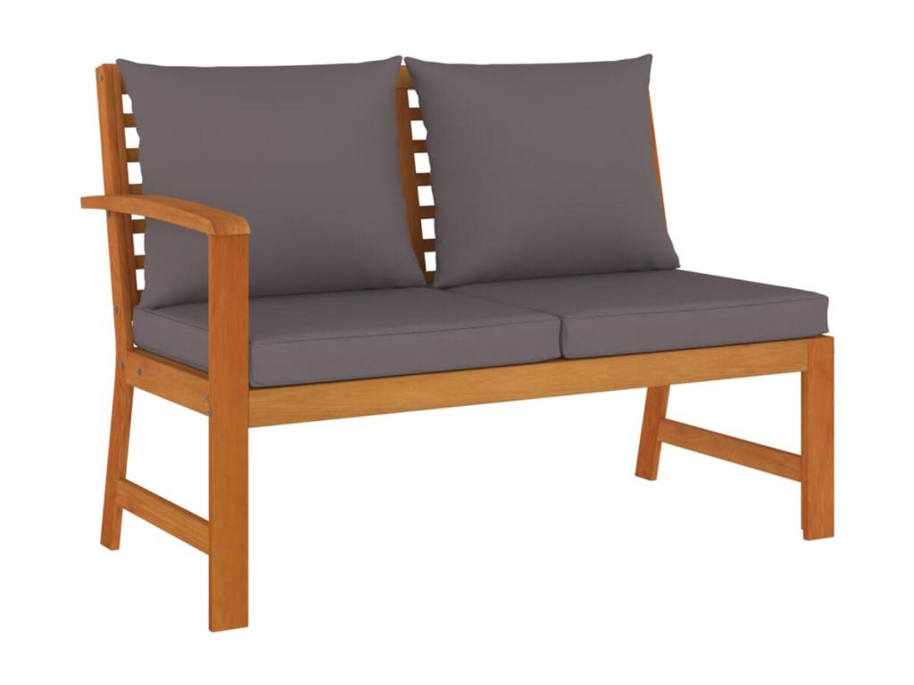 Laviecasa ZPKY48210 5-Piece Wooden Garden Dining Set with Cushions