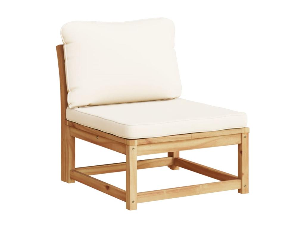 5-piece garden furniture set with cushions, solid wood furniture