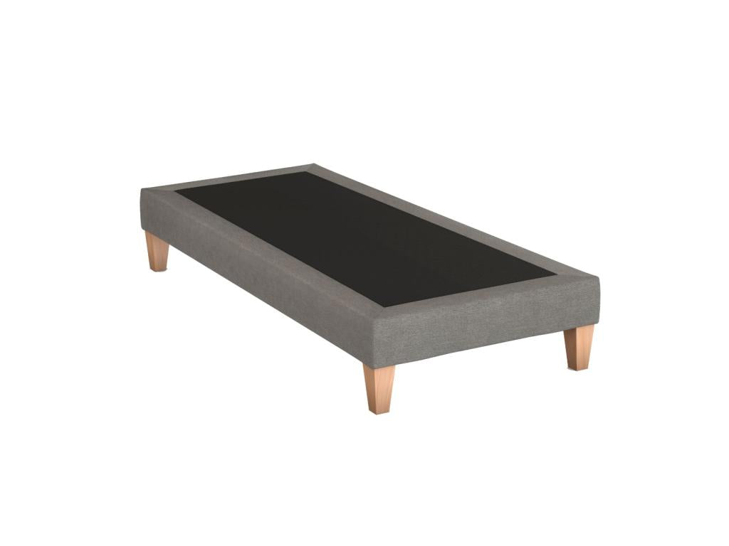 Laviecasaère Grey Upholstered Decorative Bed Base - Laviecasa 110x200 UXVN39742