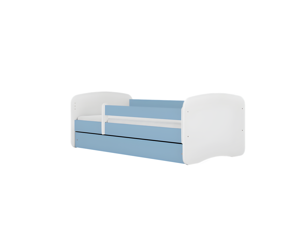 Laviecasa Blue Fairy Bed with Wings, Drawer, and Mattress 140/70 UZHC33867