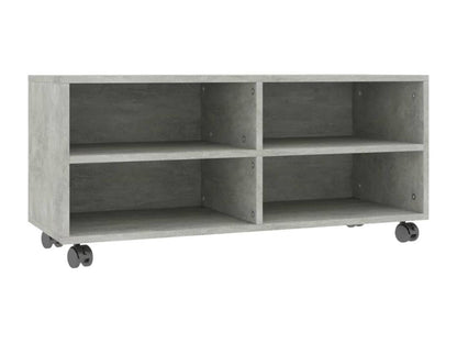 TV stand with Laviecasa Concrete Grey 90x35x35 cm Engineered Wood PGET46633