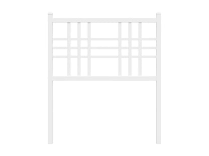 White metal headboard 80cm XRZG69773