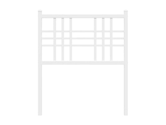 White metal headboard 80cm XRZG69773