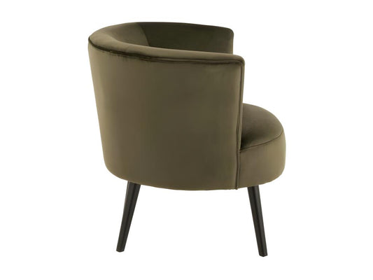 Laviecasa Design Cuve Armchair 79cm Green YMOT00356