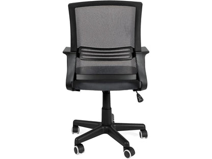 Laviecasa LEST Dark Grey Office Chair with Tilting Seat, Lumbar Support, Swivel, and Adjustable Height (FQPF14248)