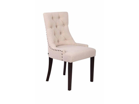 Cream fabric dining chair 55x58x92 cm FAL10062 FKKB99709