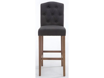 Set of 2 brown wooden stools 42x57x113 cm 10 0000726 BVRL88136