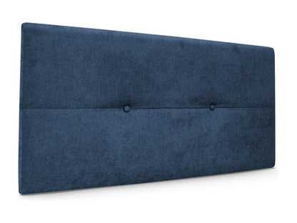 Meublori Aqualine Fabric Headboard with Buttons 95x50cm for 90cm Beds - Blue