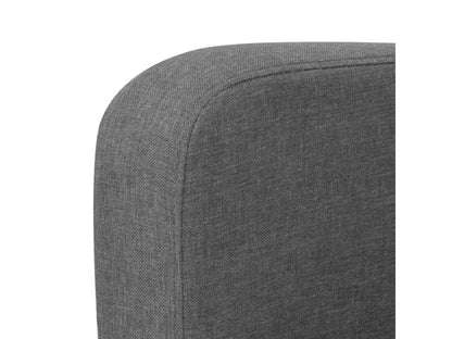 2-seater sofa 135x65x76 cm Dark Grey