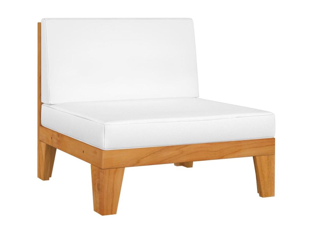 11-piece garden furniture set with cushions, solid wood, Laviecasa SOWK55644