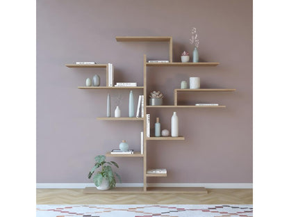 Laviecasa bookcase 180x25x161 cm Laviecasa LQZL64047