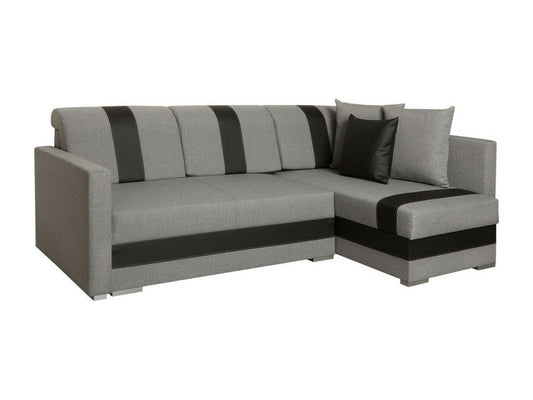 Edinburgh 100 Corner Sofa Light Brown Sleeping Function Bed Box 230x82cm