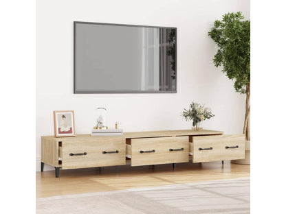 Meubiana Oak TV Stand 150x34.5x30 cm Engineered Wood