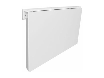 Desk with drawer and cupboard 100x40x73 cm White DWGG23704