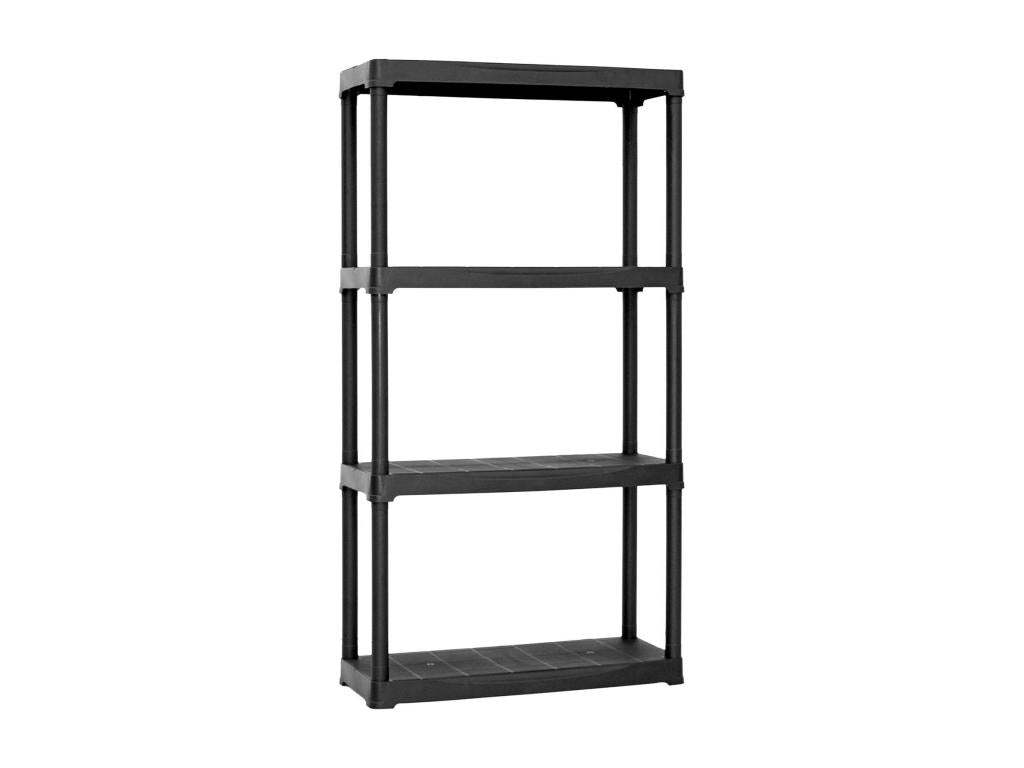 Laviecasa Outdoor Cabinet, Outdoor Shelf, Multipurpose Balcony Cabinet, Made in Italy, Anthracite, 70x30x133 cm, QRXE24663