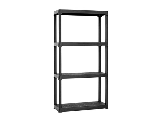 Laviecasa Outdoor Cabinet, Outdoor Shelf, Multipurpose Balcony Cabinet, Made in Italy, Anthracite, 70x30x133 cm, QRXE24663