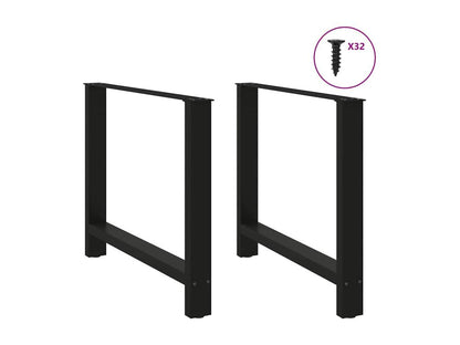 Rectangular light brown solid oak wood dining table