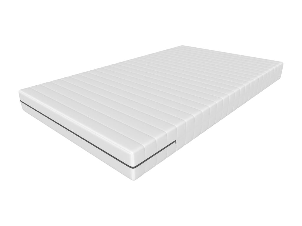 140x190cm Cold Foam Mattress, 7 Zones, 18cm Thick - Ergonomic and Hypoallergenic Comfort CEPF76241