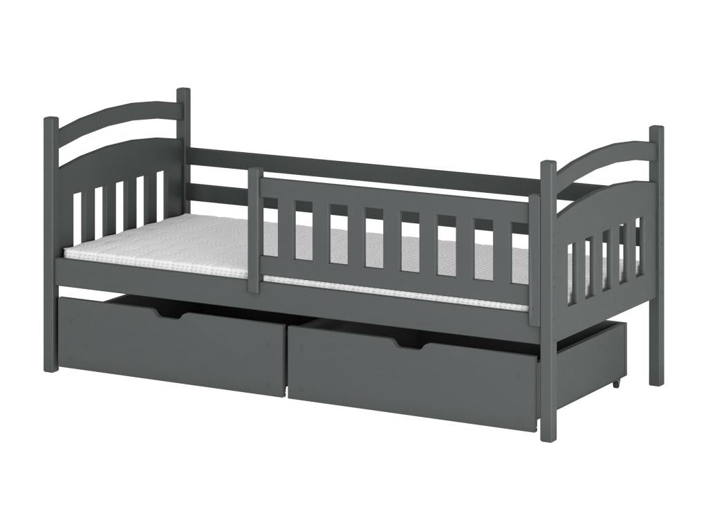 Laviecasa children's bed KSB002 80x180 cm Graphite YQKA33296