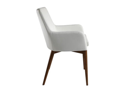 Laviecasa Ash Wood and White Fabric Chair - Set of 2 - Color Laviecasa 41 Laviecasa XIPQ78138