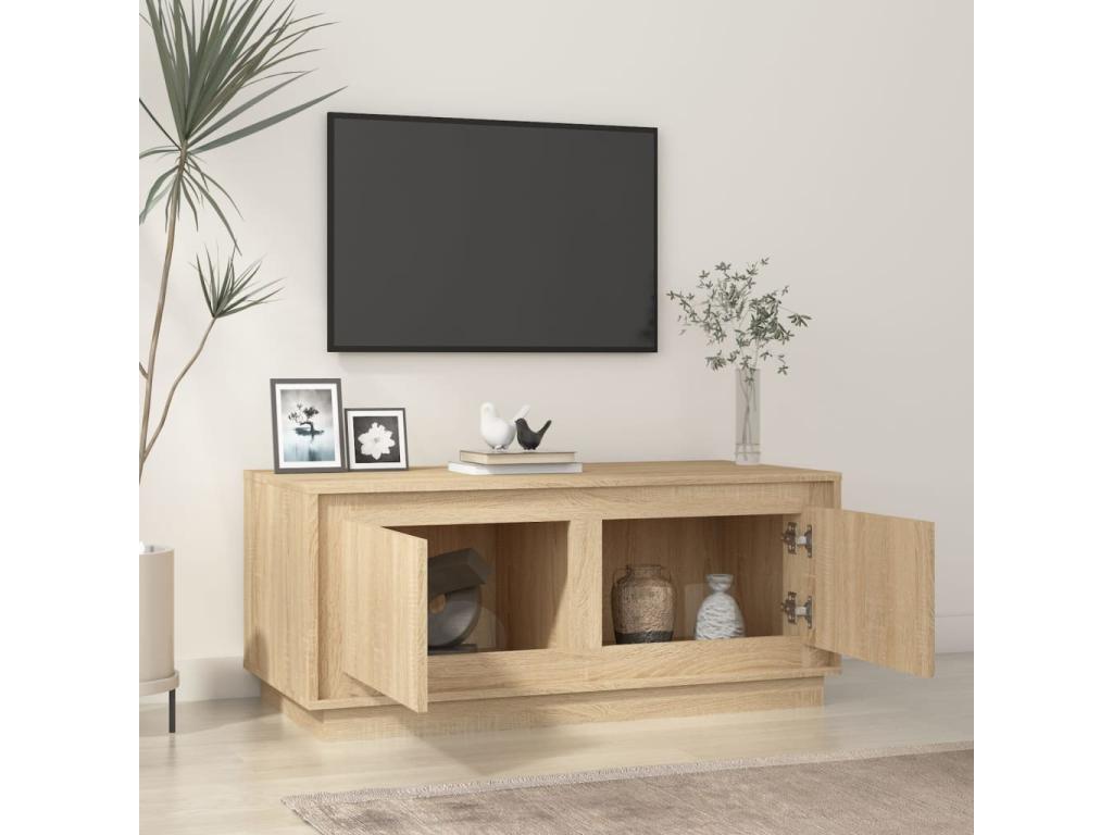 Laviecasa oak coffee table, 102x50x44 cm, engineered wood, SMMQ32797