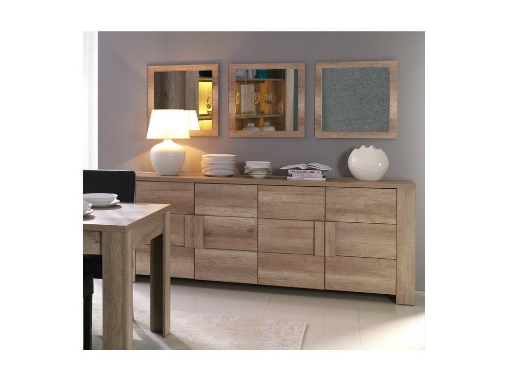 Large 4-door sideboard - Meubiana Collection - Meubiana oak