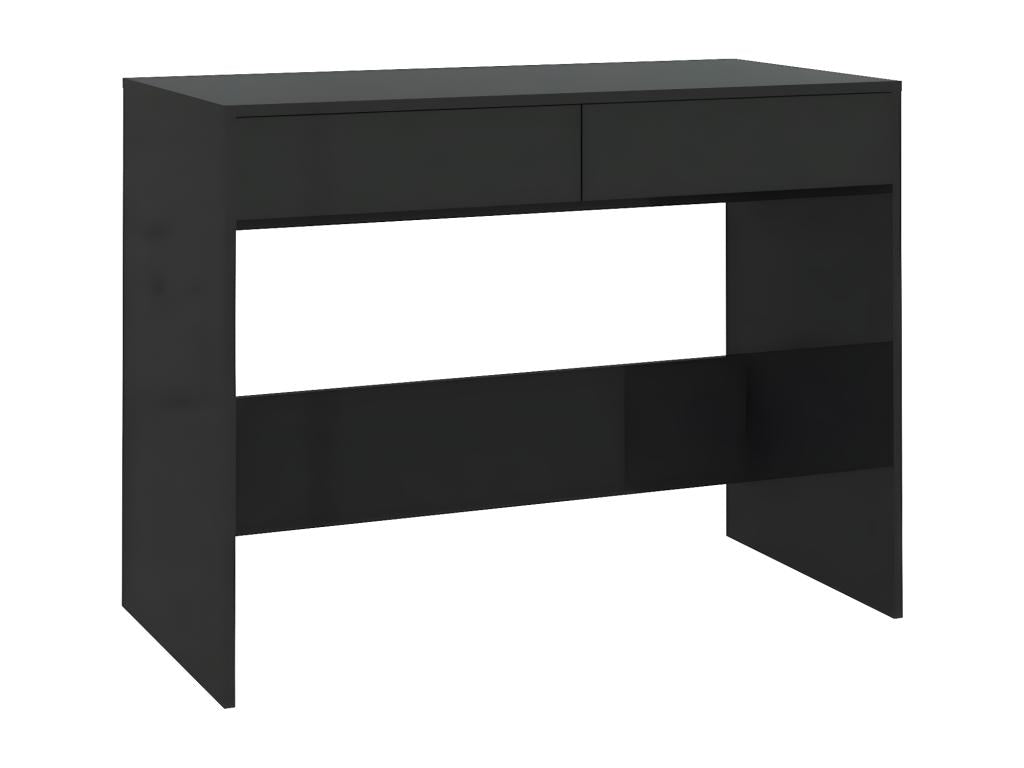 Black Desk 101x50x76.5 cm Chipboard