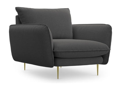 Laviecasa - Laviecasa armchair in dark grey structural fabric - 97x94x95cm MIIN42035