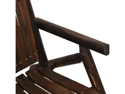 4-piece garden furniture set made of solid spruce wood