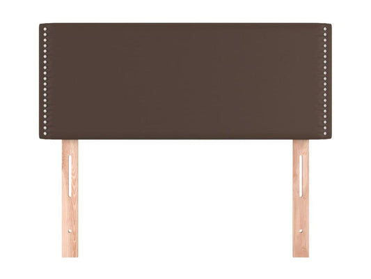 Brown Headboard 100x5x78/88 cm Faux Leather OCFG82733