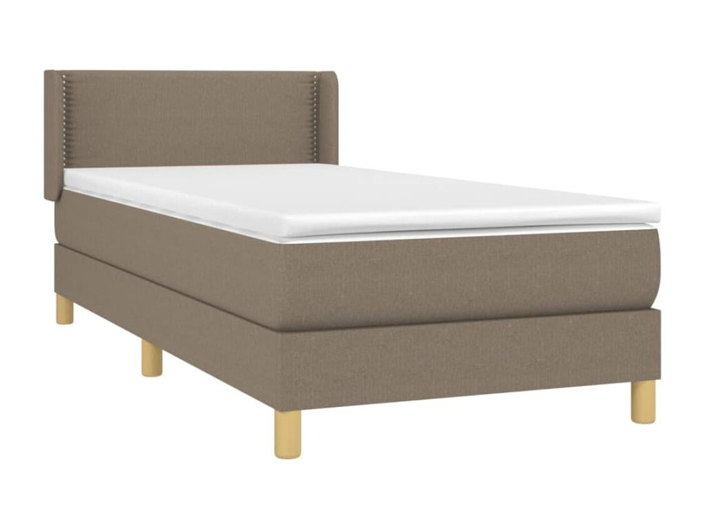 Upholstered bed base with Laviecasa mattress 80x200 cm Fabric XOZC98731
