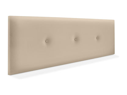 Laviecasa Smooth Faux Leather Headboard with Buttons 145x50cm for 135/140cm Beds - Laviecasa OIAQ24464