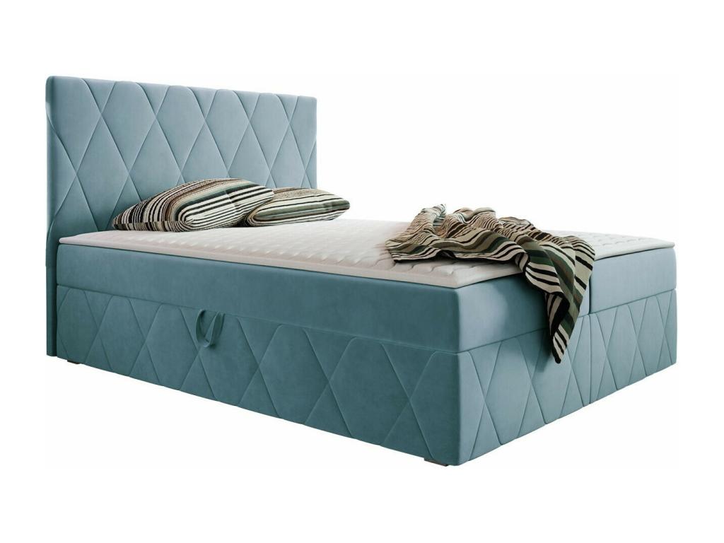 Continental bed Laviecasa 225 Double Continental Blue 140x200 Tapestry 143x206cm IXRQ90078